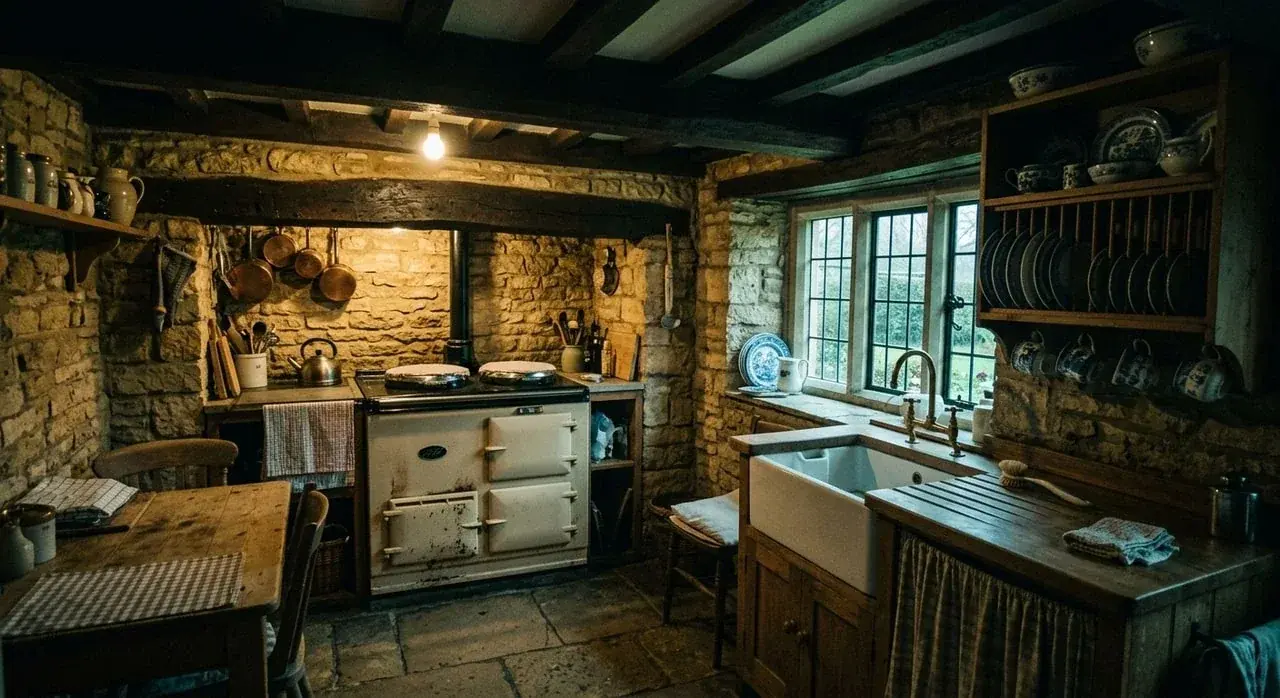 Before and after of a bathroom renovated virtually. — original listing photo before editing