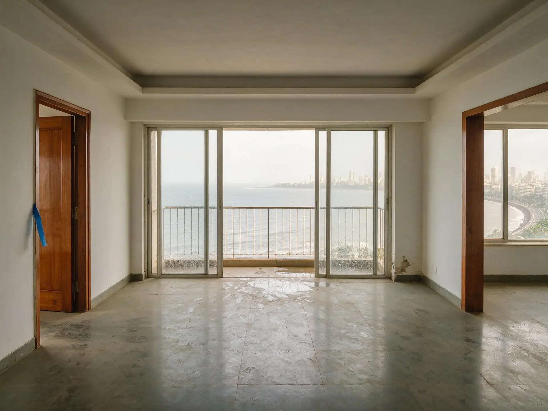 A brokerage listing photo before and after a single Plotpane render. — original listing photo before editing